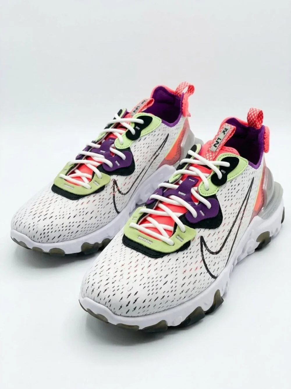 Nike React Vision Barely Volt Pink Sneakers